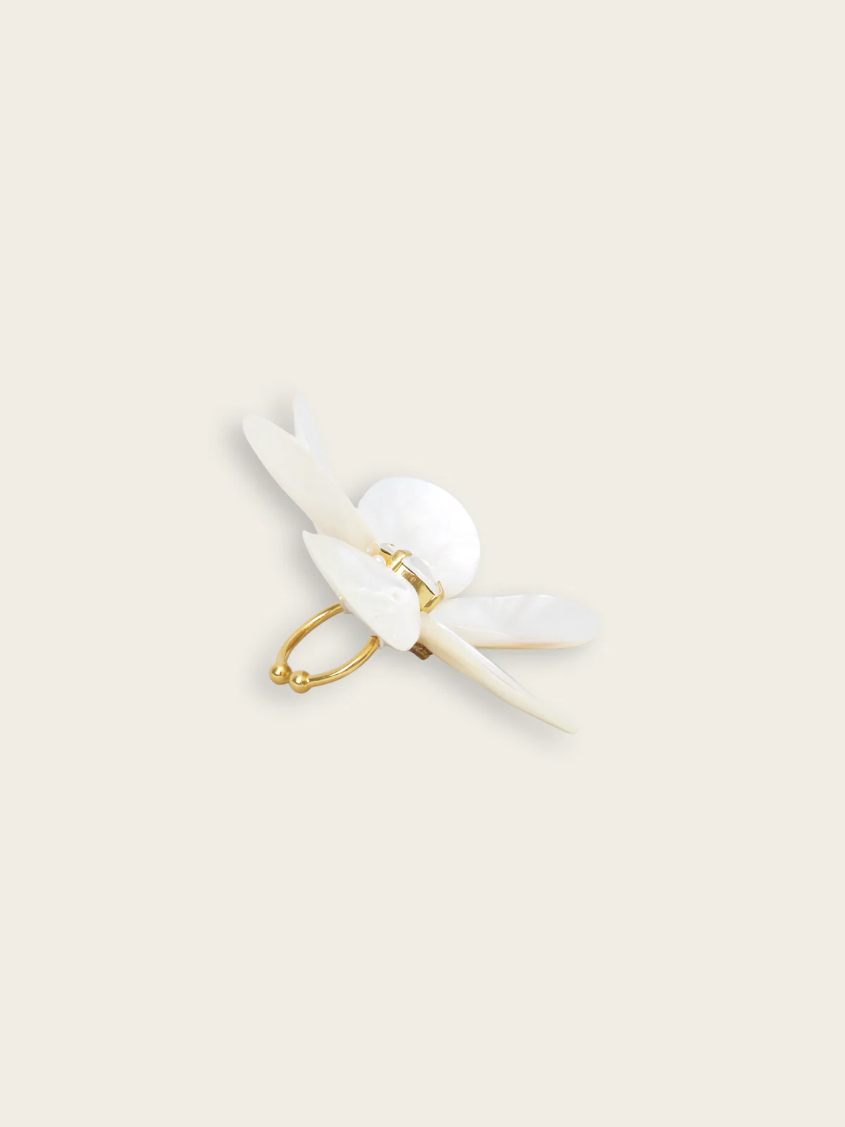 Fleur Blanche Ring
